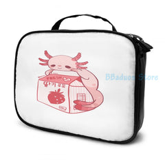 Axolotl USB Charge Backpack School Travel Bag
