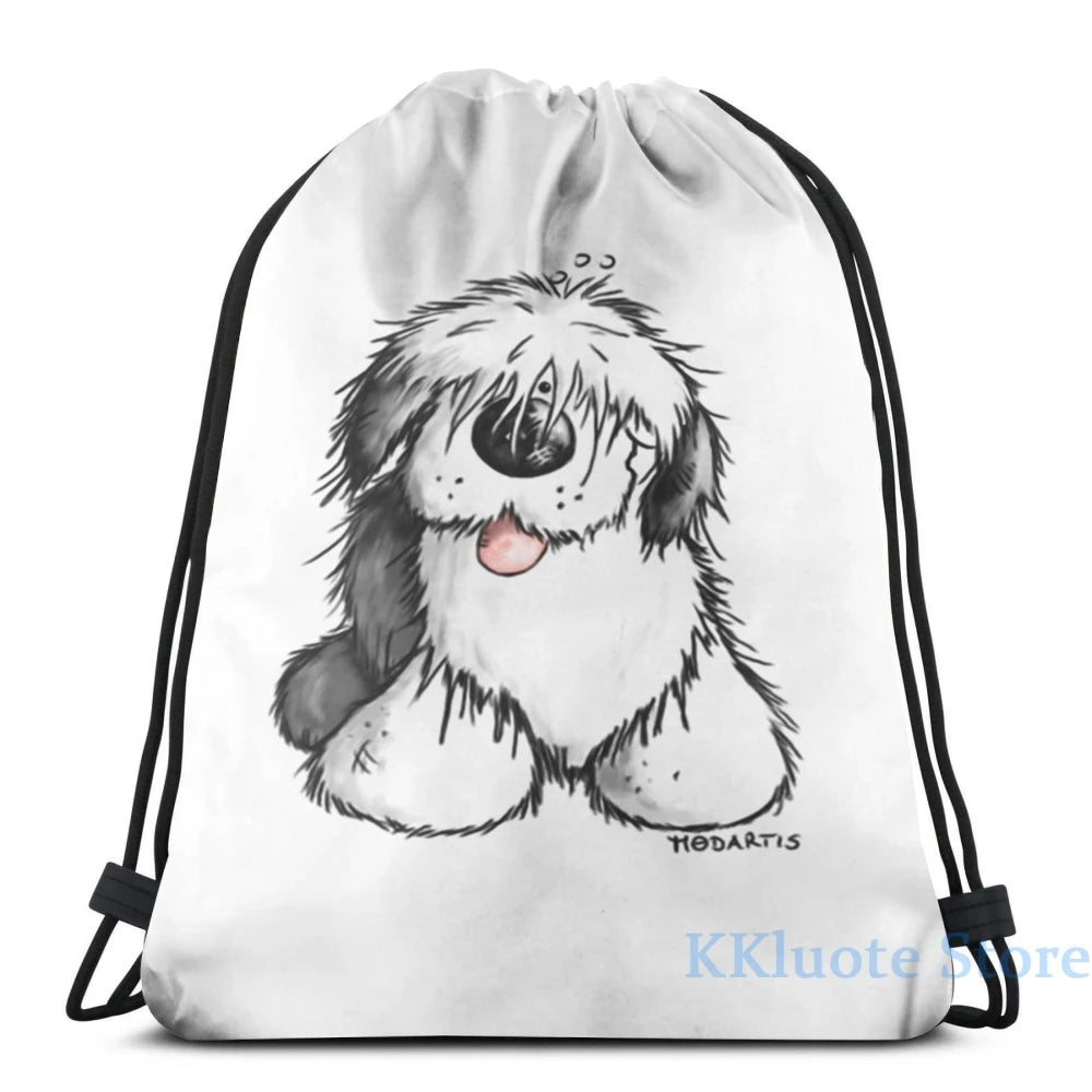 Funny Graphic Bobbie OES USB Backpack School Travel Laptop Bag