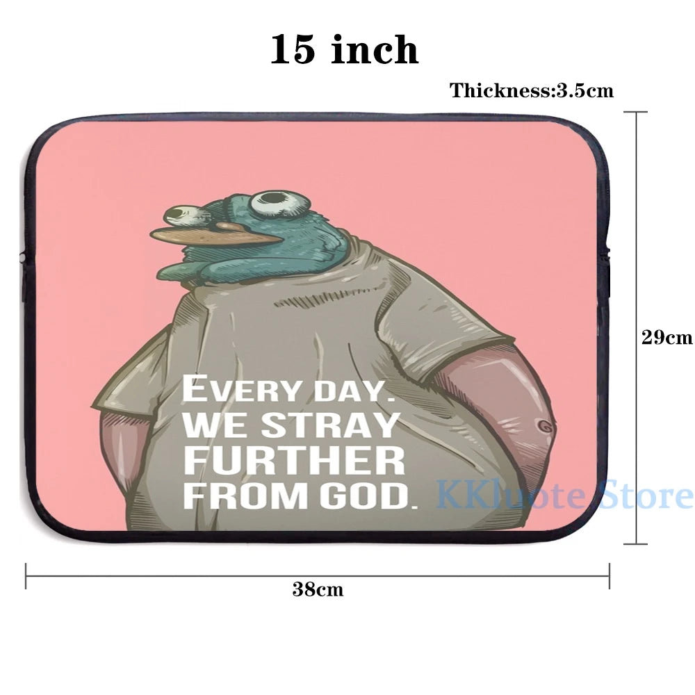 Funny Graphic Every Day. We Stray Further from God USB Charge Backpack
