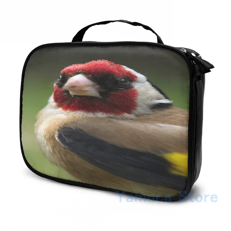 Goldfinch USB Charge Backpack Men Women Travel Laptop Bag