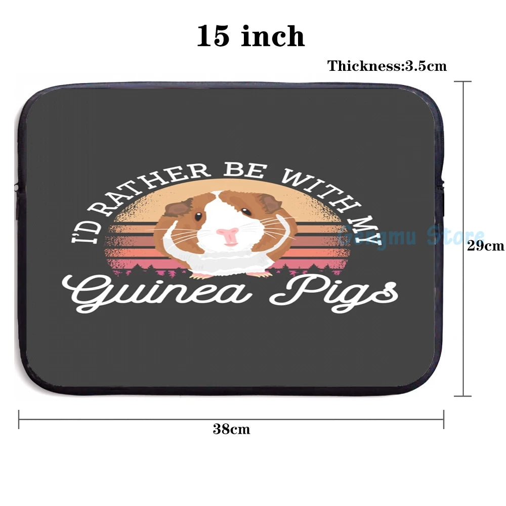 Funny Graphic print Guinea Pig Cavy USB Charge Backpack School Travel Bag