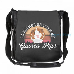 Funny Graphic print Guinea Pig Cavy USB Charge Backpack School Travel Bag