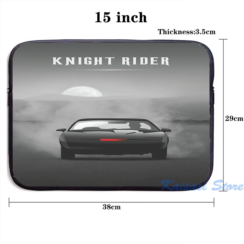 Knight Rider USB Charge Backpack Laptop Bag