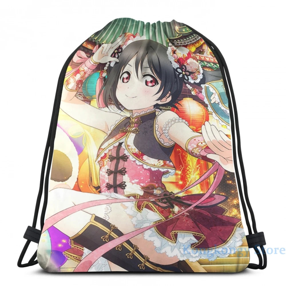 Love Live! School Idol Project Graphic Backpack USB Charge Men Women Bag