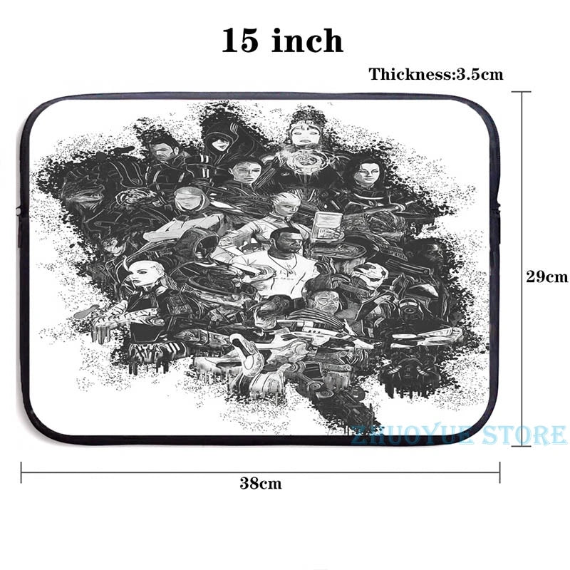 Funny Graphic Mass Effect USB Charge Backpack