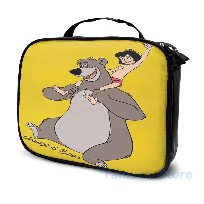 Funny Graphic Mowgli Baloo Shirt Sticker Mask USB Charge Backpack