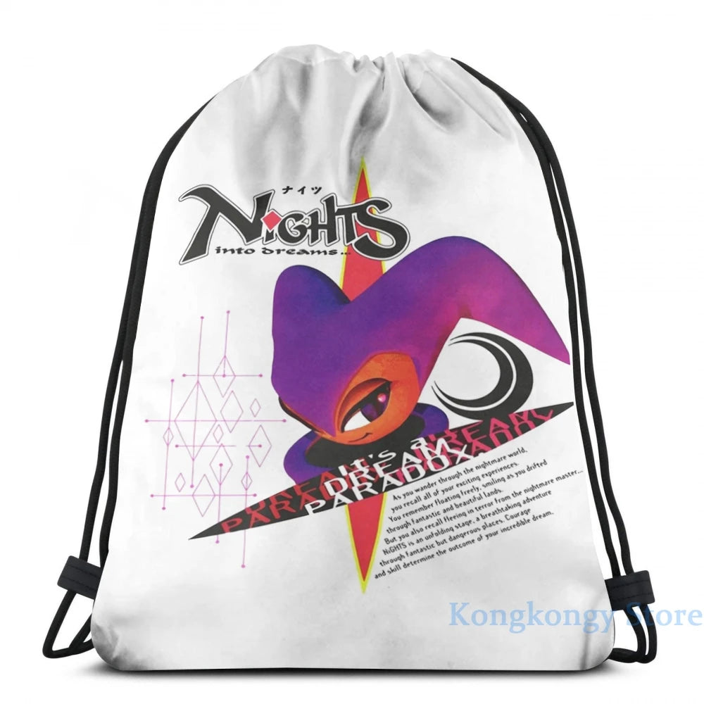 Funny Graphic print Nights Into Dreams USB Charge Backpack