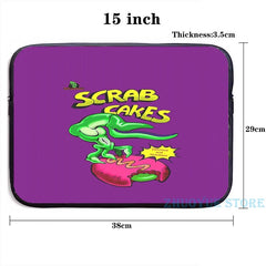Funny Oddworld Scrab Cakes USB Charge Backpack School Bags