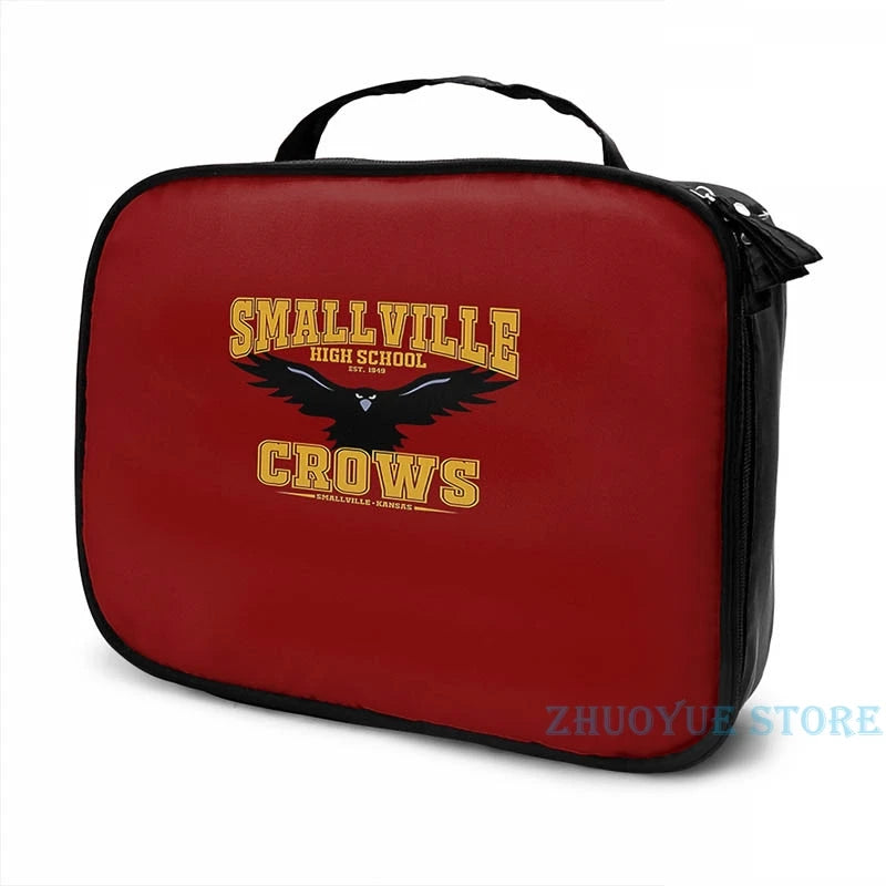 Smallville High Crows USB Charge Backpack Men Women Travel Laptop Bag
