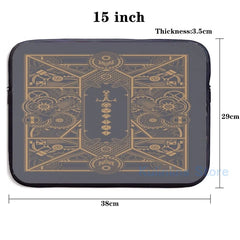 Steampunk Polyhedral Dice Sword USB Charge Backpack School Travel Laptop Bag