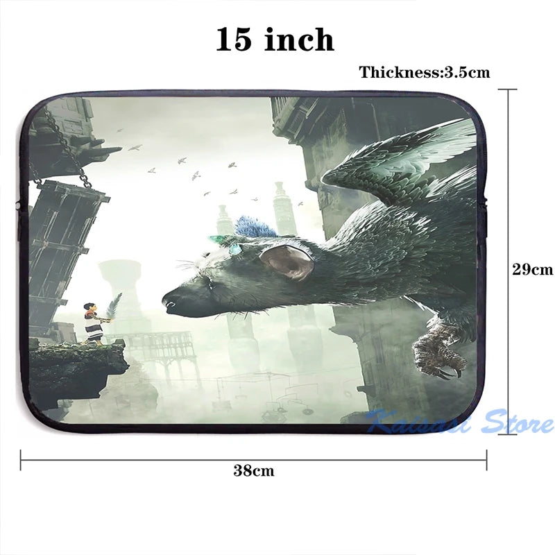The Last Guardian USB Backpack Men Women School Bag Travel Laptop