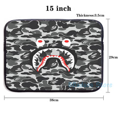 Funny Camo USB Charge Backpack School Bag Travel Laptop Bag