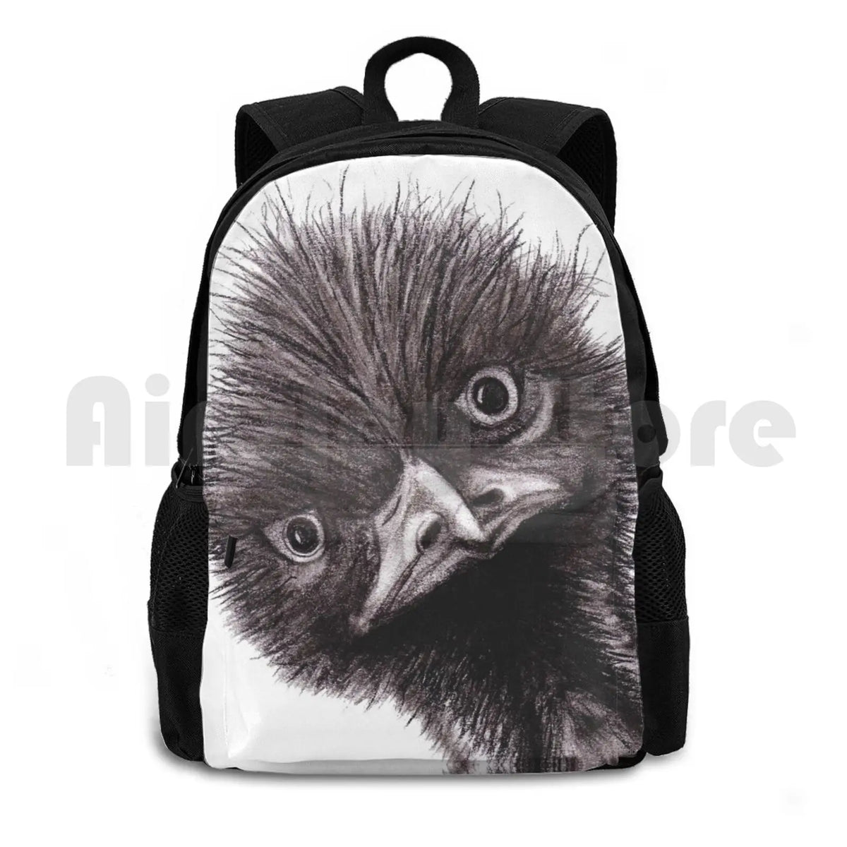 Funny Little Outdoor Hiking Backpack Waterproof Camping Travel Australian Bird