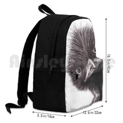 Funny Little Outdoor Hiking Backpack Waterproof Camping Travel Australian Bird