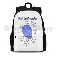 Funny Retired Teacher Outdoor Hiking Backpack