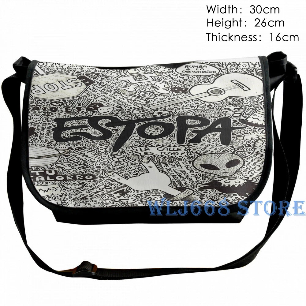 Funny Graphic Print Shoulder Bag for Men and Women