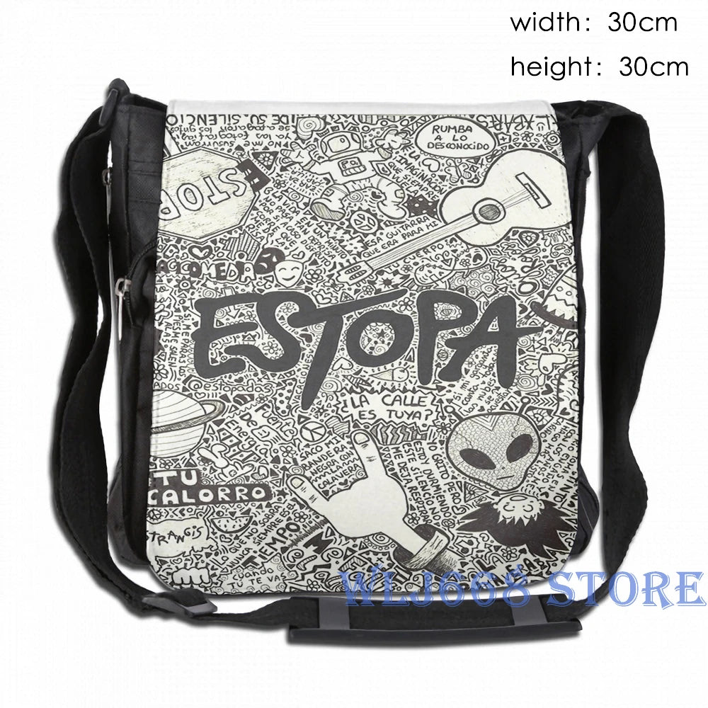 Funny Graphic Print Shoulder Bag for Men and Women