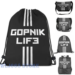 Funny Graphic Print Shoulder Bag for Men and Women