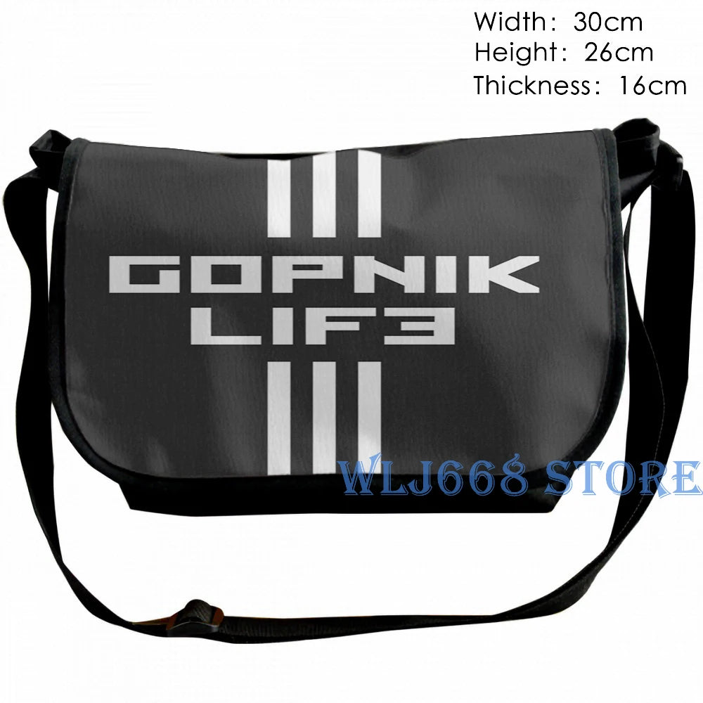Funny Graphic Print Shoulder Bag for Men and Women