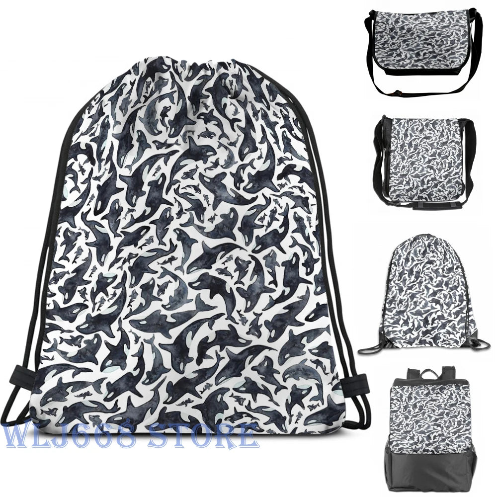 Funny Graphic Print Shoulder Bag for Women and Men
