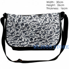 Funny Graphic Print Shoulder Bag for Women and Men