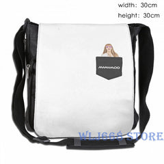 Funny Graphic Print Shoulder Bag - Mamamoo Moonbyul Design