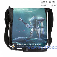 Funny Subnautica PRAWN Suit Graphic Print Shoulder Bag for Men and Women