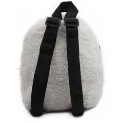 Furry Plush Winter Backpack Kids Girl Schoolbag Hand Warmer School Bag