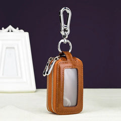 Fashion Key Holder Double Zipper Car Key Wallet