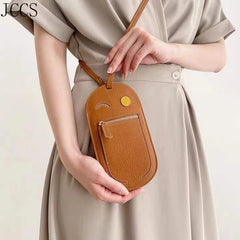 Leather Crossbody Bags for Women Mobile Phone