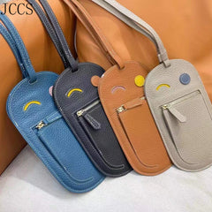 Leather Crossbody Bags for Women Mobile Phone