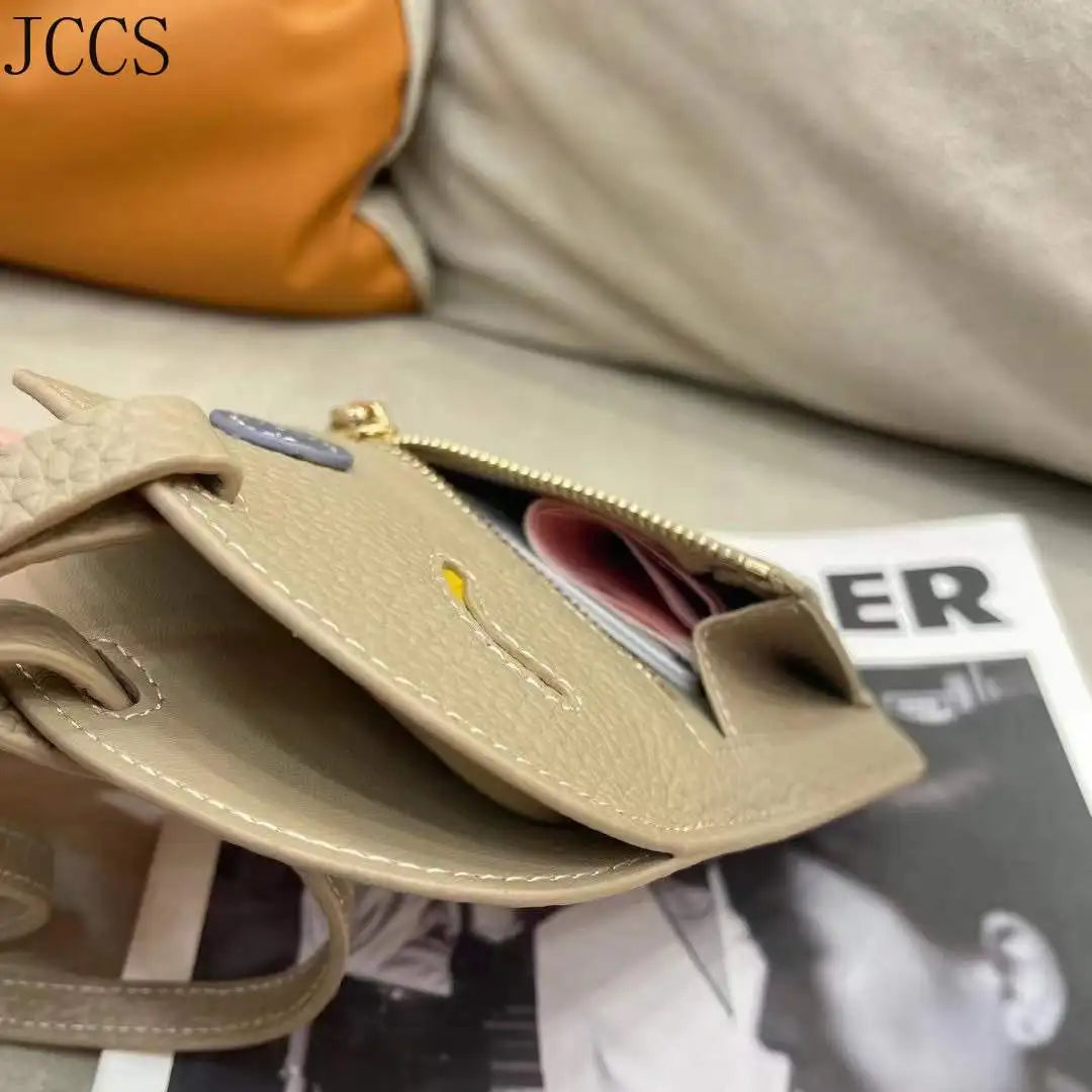 Leather Crossbody Bags for Women Mobile Phone