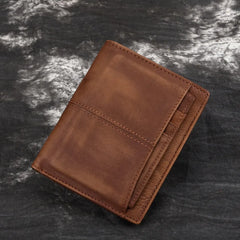 Anti-Theft Leather Men's Wallet Brush Wallet For Men