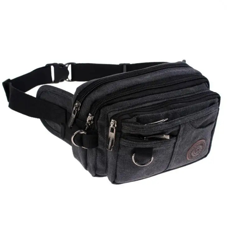 Canvas Waist Pack Casual Travel Bag