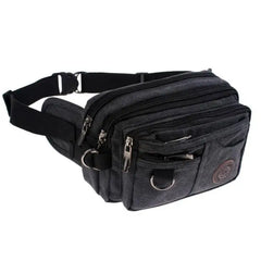 Canvas Waist Pack Casual Travel Bag