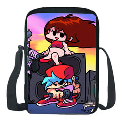Friday Night Funkin Shoulder Bags Cartoon Messenger Bags Students Crossbody Bags