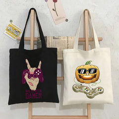 Gaming Game Handle Controller Player Video Room Women Canvas Shopper Bag
