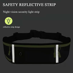 Geestock Running Waist Bag Pack for Men and Women, Hydration Cycling Pouch