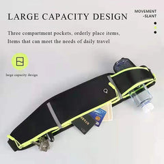 Geestock Running Waist Bag Pack for Men and Women, Hydration Cycling Pouch