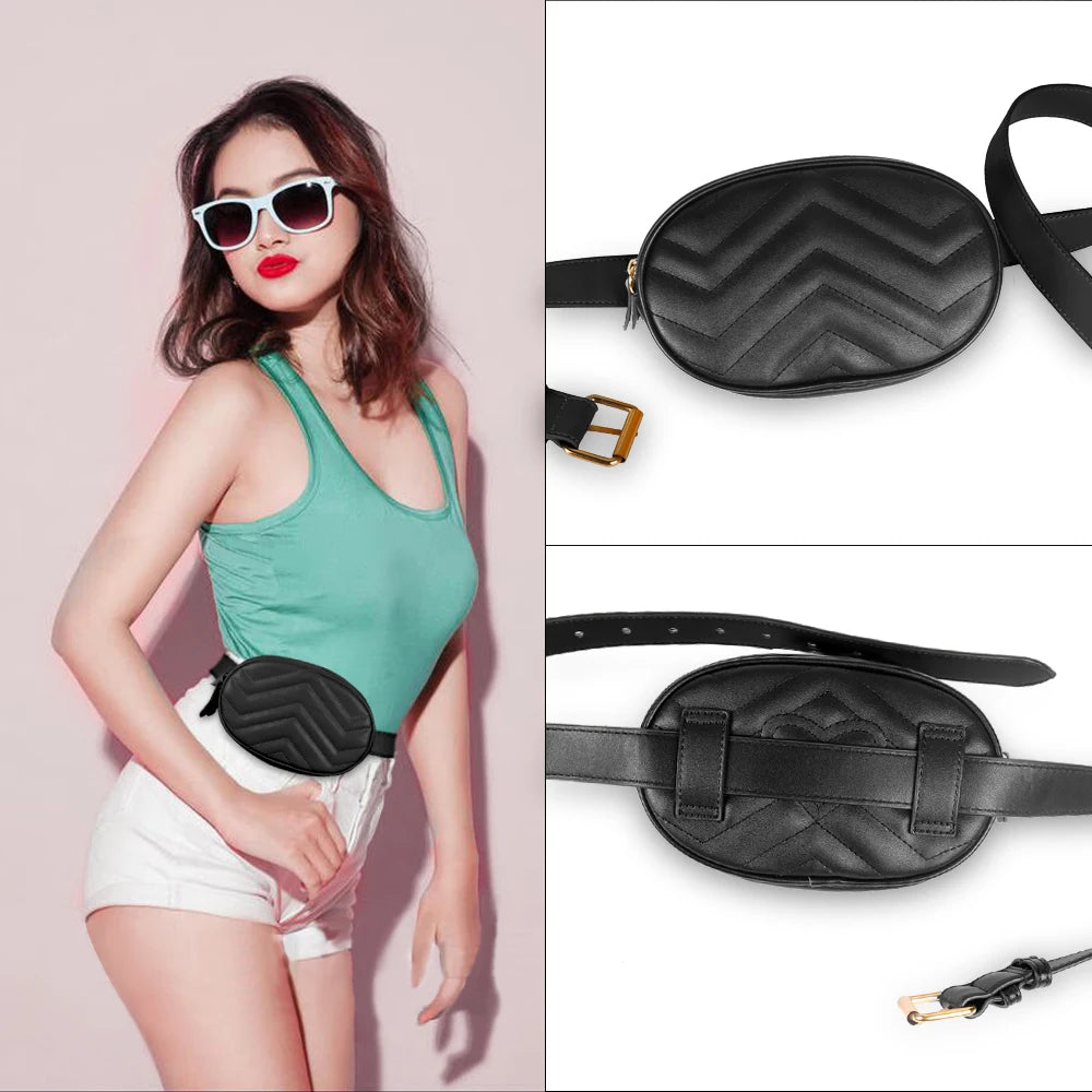 Geestock Waist Pack Women Belt Bag Fanny Pack Crossbody Bags