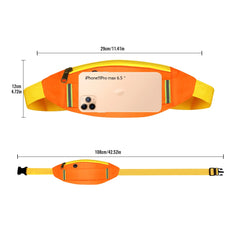 Geestock Reflective Running Fanny Pack for Women Men Phone Pouch Cycling