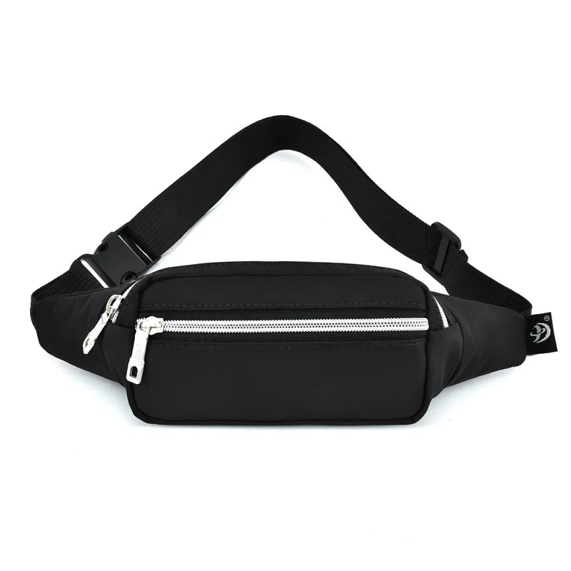 Geestock Waist Bag Pack Purse Fanny Pack Belt Bags Pouch Men Travel Cell Phone B
