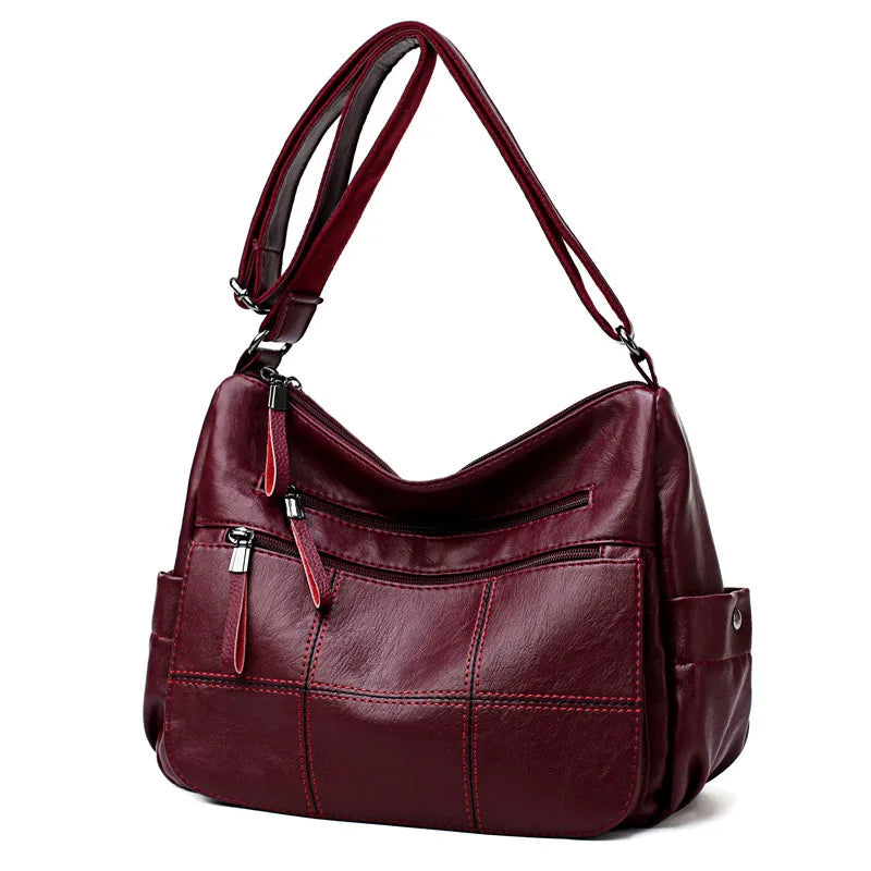 Leather Shoulder Messenger Handbags Women Bags Sac High Crossbody Bags