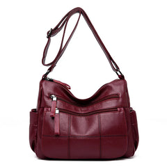 Leather Shoulder Messenger Handbags Women Bags Sac High Crossbody Bags