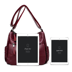 Leather Shoulder Messenger Handbags Women Bags Sac High Crossbody Bags