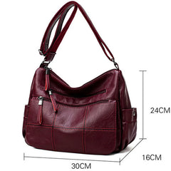 Leather Shoulder Messenger Handbags Women Bags Sac High Crossbody Bags