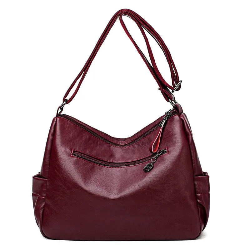 Leather Shoulder Messenger Handbags Women Bags Sac High Crossbody Bags