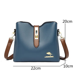 Soft Leather Women's Handbags High Small Shoulder Bags Ladies Crossbody Bags