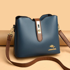 Soft Leather Women's Handbags High Small Shoulder Bags Ladies Crossbody Bags