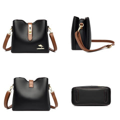 Soft Leather Women's Handbags High Small Shoulder Bags Ladies Crossbody Bags